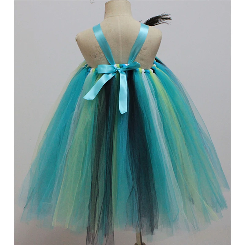 2T-8Y Shades Of Purple Tutu Dress Girl Flower Princess Baby Party For Birthday Photo Wedding Festival | Детская одежда и обувь