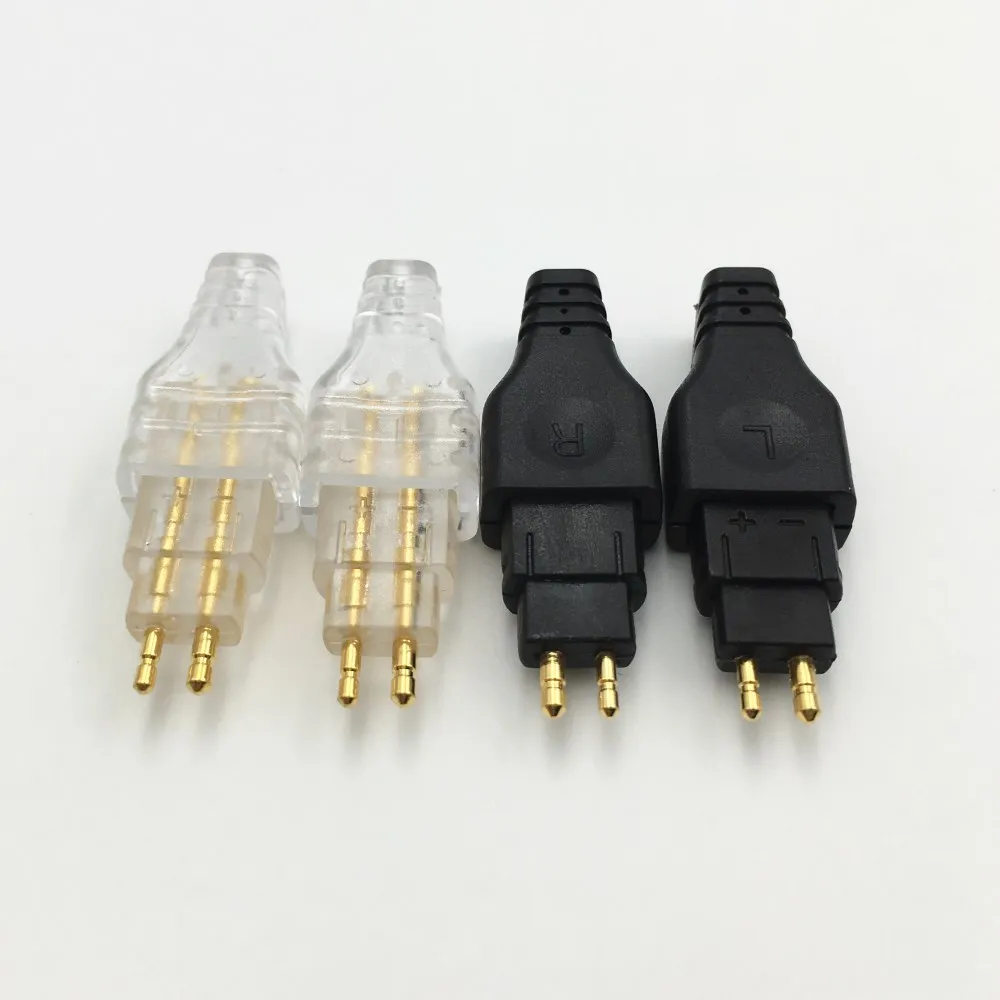 50 пар позолоченных 2 контактных разъемов для наушников сделай сам HD650 HD600 HD565 HD580