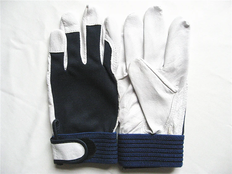 Free Shipping Hot Sale Pigskin Leather Gloves Driver Genuine | Безопасность и защита