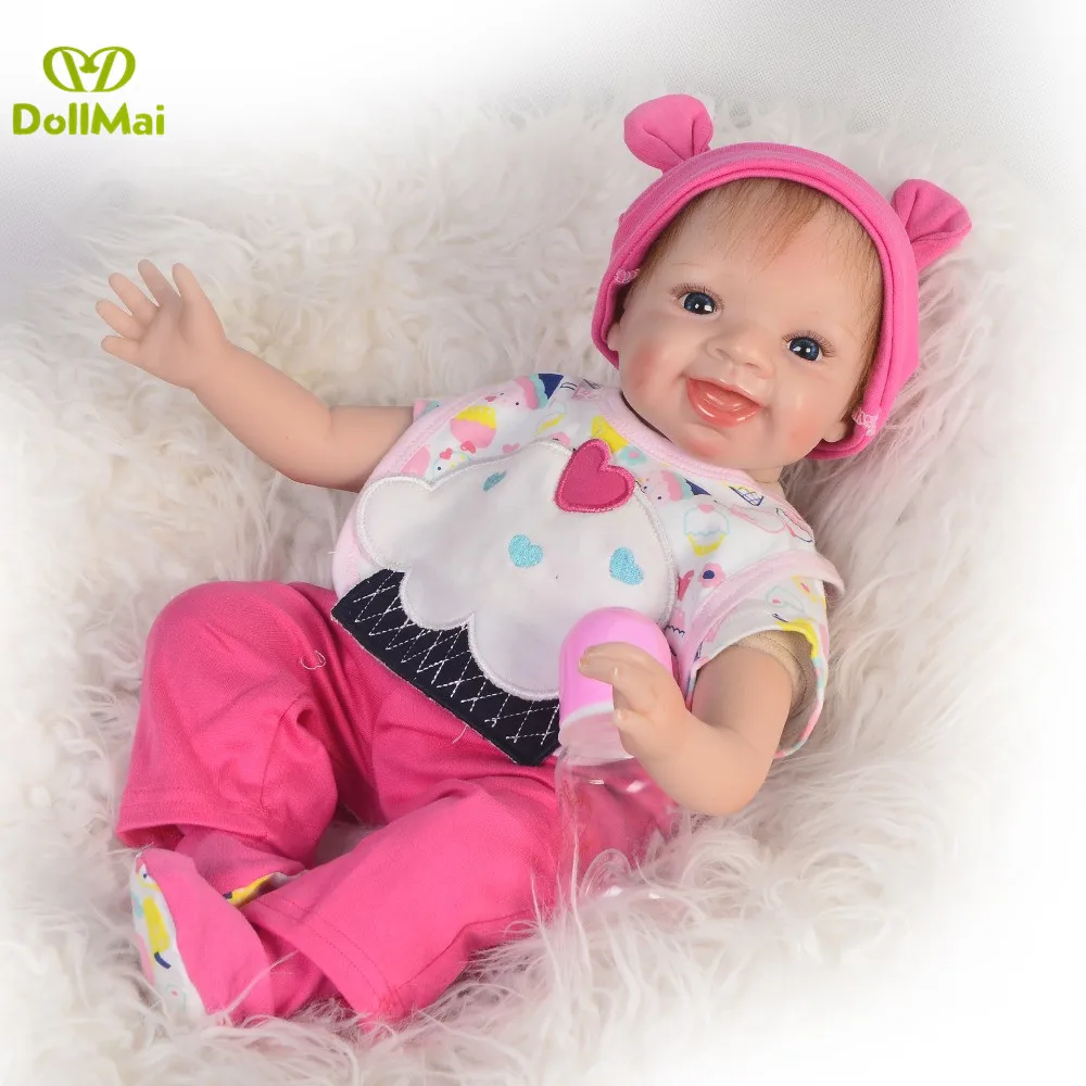Кукла реборн силиконовая 22 дюйма 55 см | Игрушки и хобби