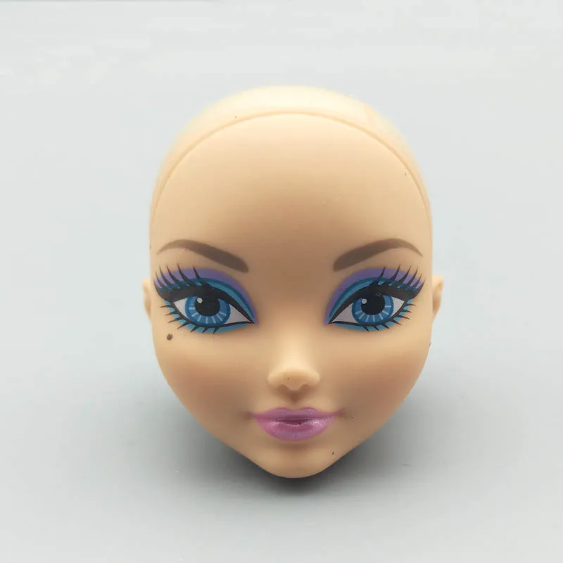 9 Мягкая кукла для практики макияжа голова для куклы Monster High BJD кукла для отработки нанесения макияжа Голова монстра без макияжа - Цвет: 9