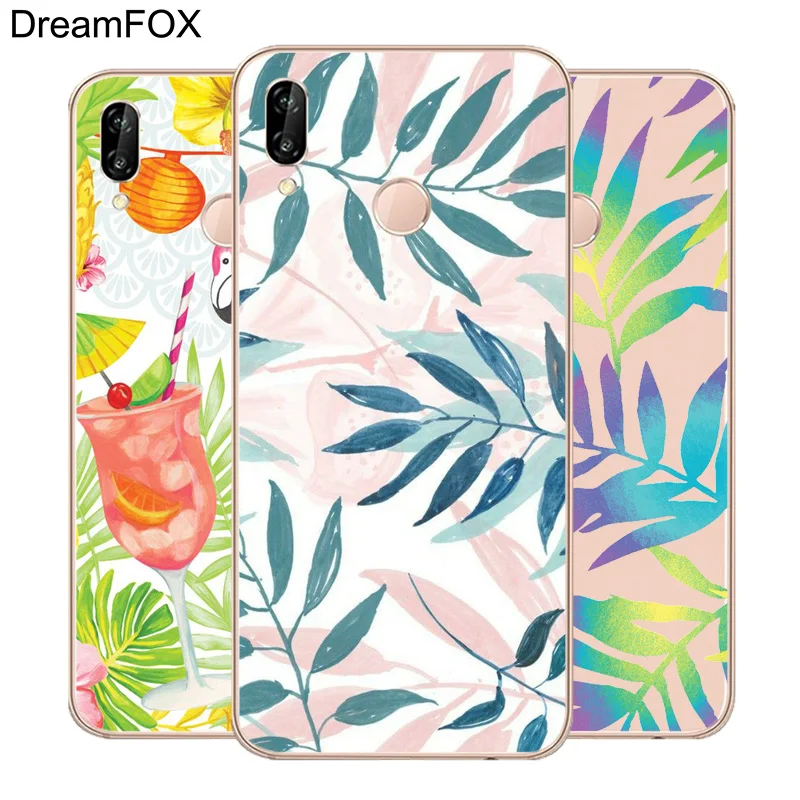 DREAMFOX L573 милый мягкий силиконовый чехол из ТПУ с цветочным рисунком для Huawei Honor 6a 6C