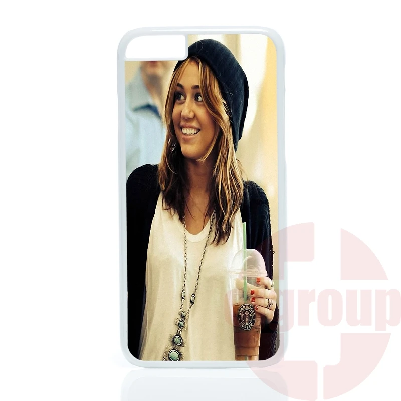 cute miley cyrus For Apple iPhone 4 4S 5 5C SE 6 6S 7 7S Plus 4.7 5.5 iPod Touch Phone Case Coevr |