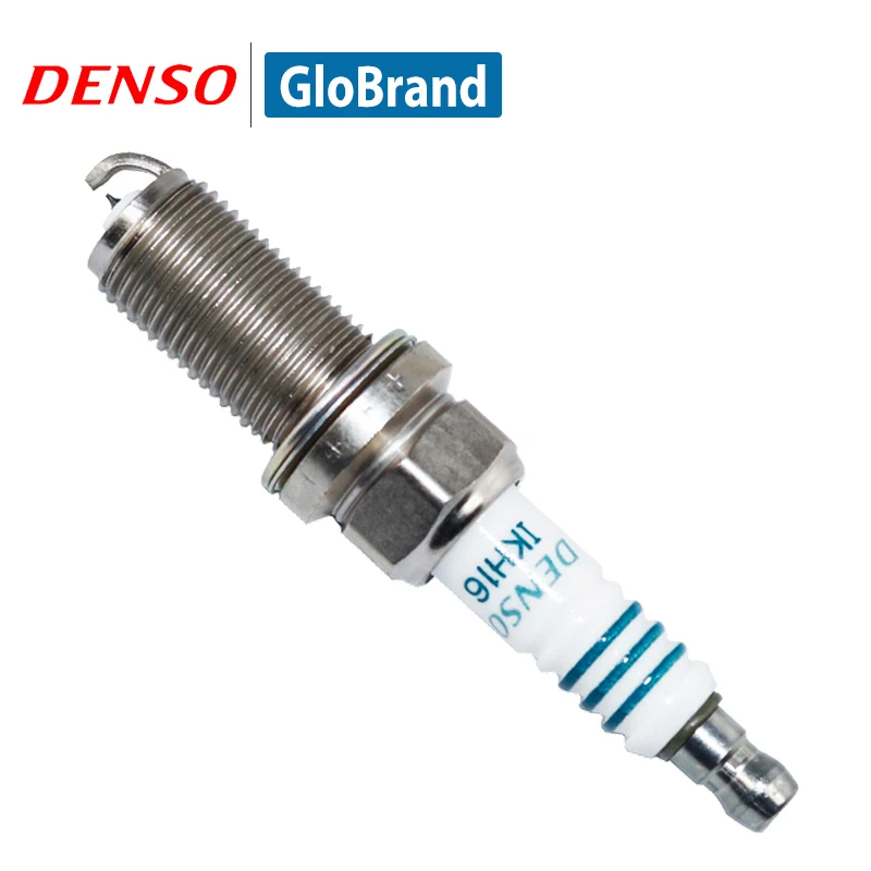 4 шт./компл. лентам кампании DENSO свечи зажигания автомобиля для Toyota Highlander hyundai Sonata peugeot 508 Teana Dodge Chrysler двойной Иридиевый IKH16
