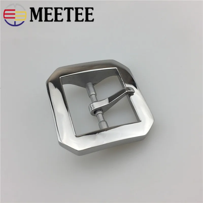 Men Stainless Steel Belt Buckles Metal Pin Buckle For 38-39mm Head DIY Leather Craft Jeans Accessories | Дом и сад