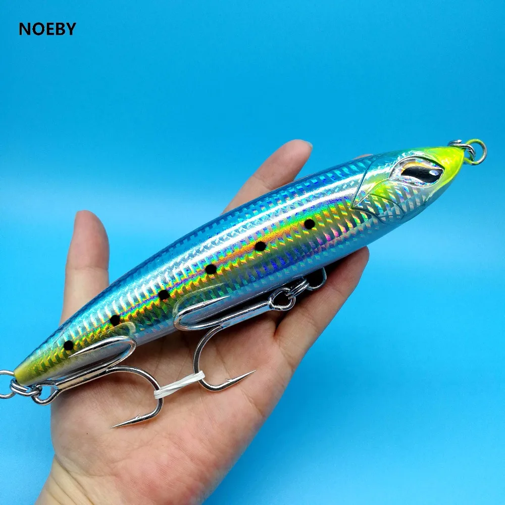 Новая приманка NOEBY 1 шт. карандаш для ловли рыбы в верхней части воды 86 г/190 мм 7