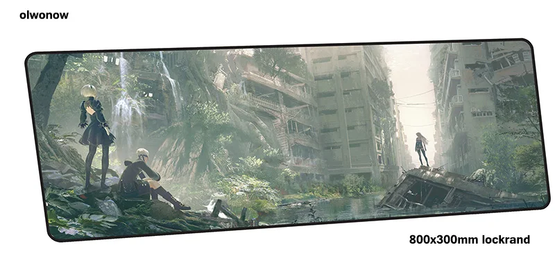 design 9 Nier automata коврик для мыши 80x30 см игровой коврик для мыши большой геймерский коврик рождественские подарки игровой стол компьютерный коврик коврики для игровой клавиатуры - Цвет: design 9