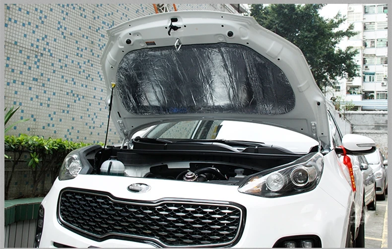 Для kia sportage 3 Модифицированная крышка двигателя изоляция хлопок противопожарная изоляция хлопок звукоизоляция хлопок