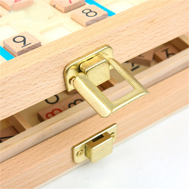 BSTFAMLY дети Sudoku шахматы бук с ящиком 22 5*22 5*5 см 81 шт./компл. международные шашки