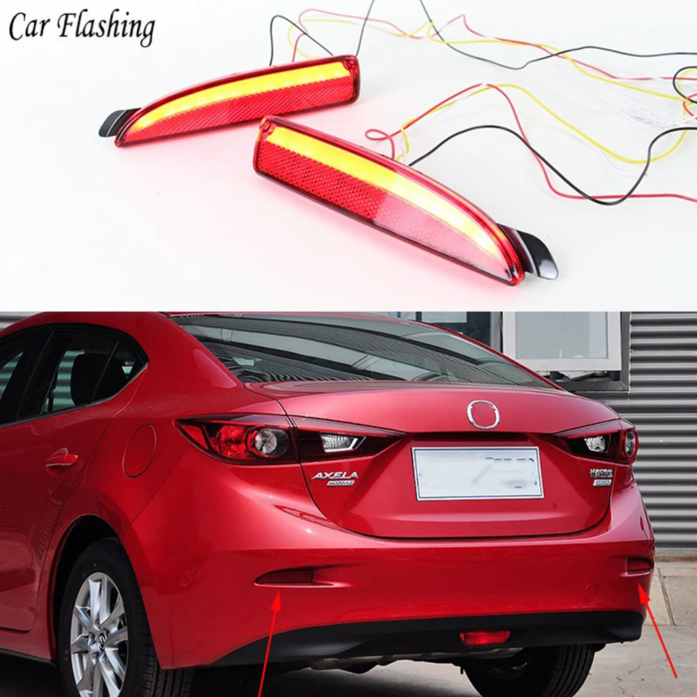 2 шт. Автомобильные светодиодные лампы для Mazda 3 Axela 2014 2015 2016|Фара авто в сборе| |