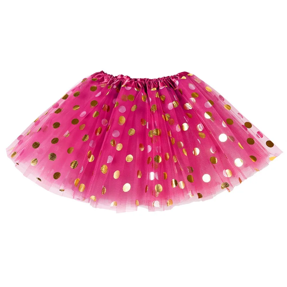 Многослойная фатиновая юбка с пайетками балерины для маленьких девочек