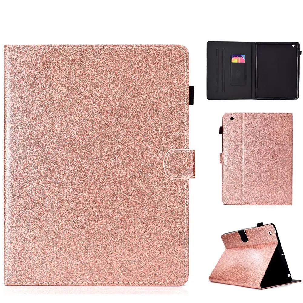 Чехол с блестками для iPad 2 3 4 крышка A1396 A1397 A1416 A1430 A1403 A1458 A1459 подставка чехол