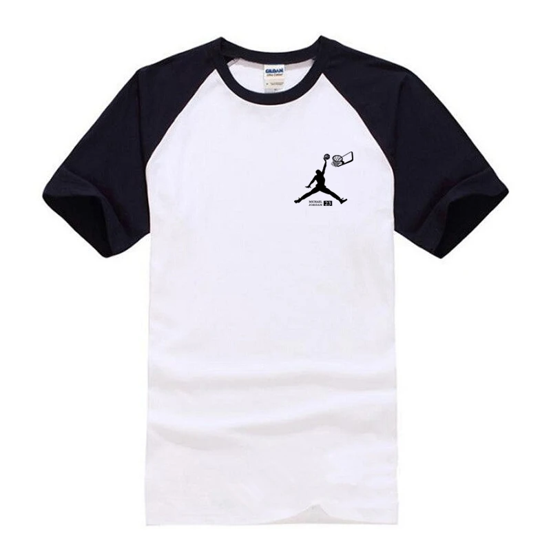 23 Футболка Jordan 2019 летняя популярная мужская футболка с коротким рукавом