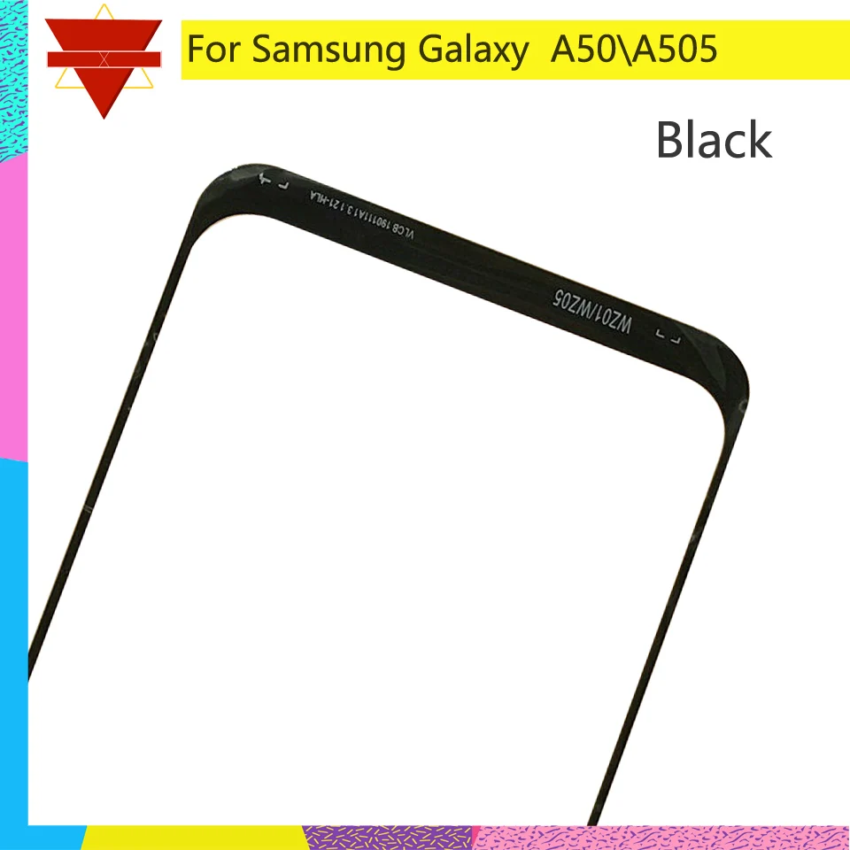 10 шт./партия для Samsung Galaxy A10 A30 A50 SM A105F A305F сенсорный экран передний Внешний