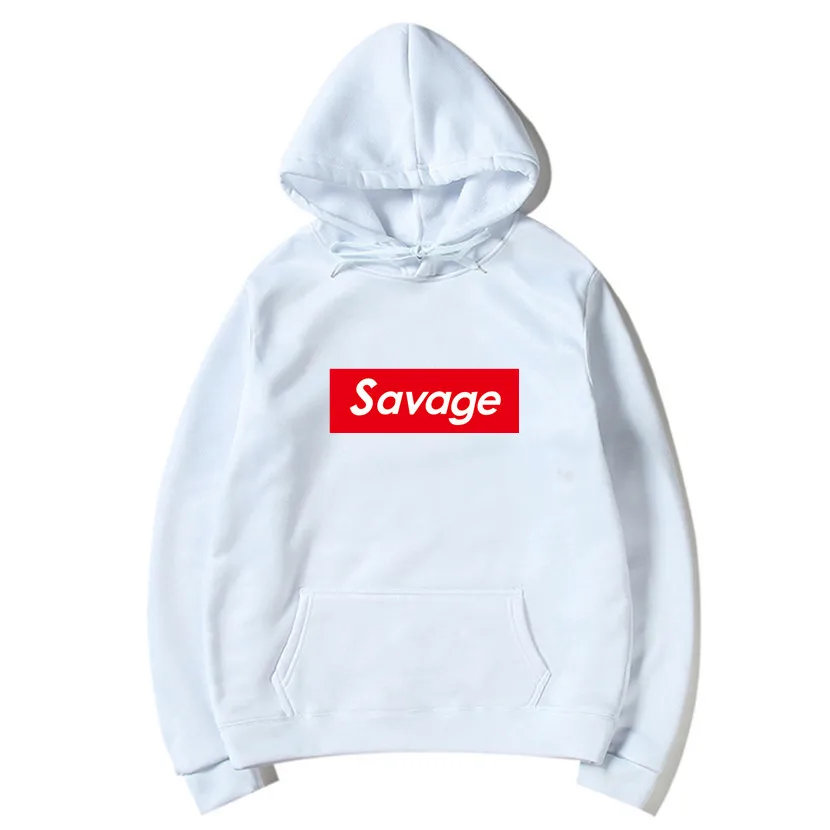 Новинка 2019 года мужские толстовки Savage классный худи модные хлопковые с принтом 1:1
