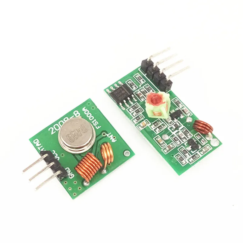 10set 315Mhz/433Mhz Rf Transmitter and Receiver Module Kit for arduino Raspberry pi Wireless Diy | Электронные компоненты и