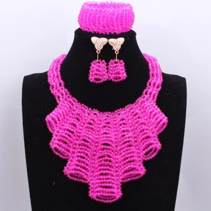 Набор украшений для подружки невесты Классические серебряные и синие