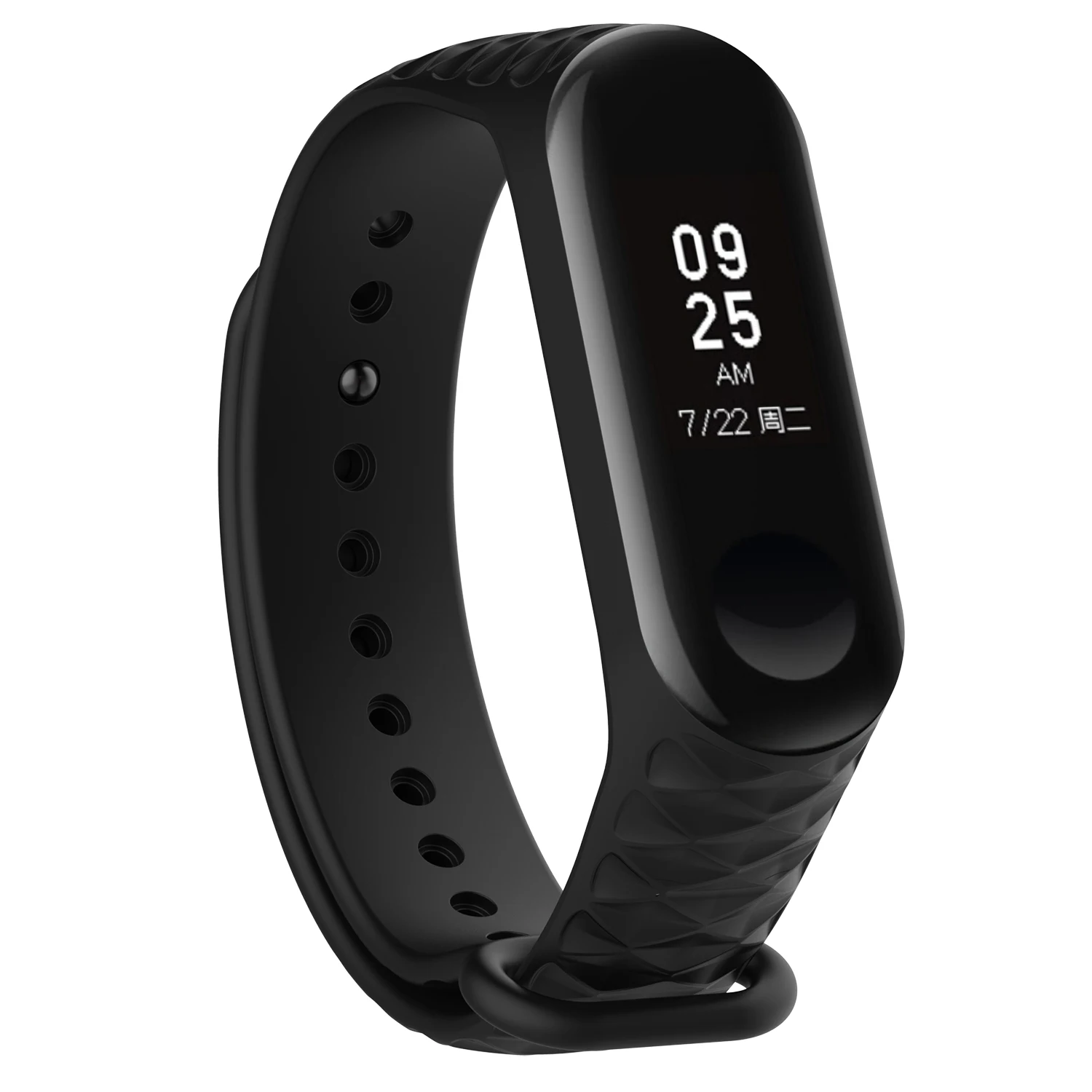 Ромба форма здоровья сна ремешок для Xiaomi Mi Band 3 браслет на запястье ремешки Замена