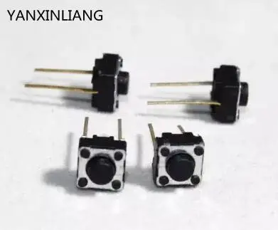 100PCS 2 pins 6*6*5 mm Switch Tactile Push Button Switches 6x6x5mm | Обустройство дома