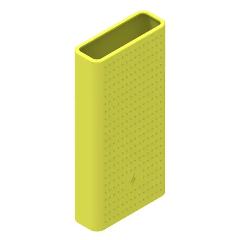 Портативный Силиконовый защитный чехол для Xiaomi 20000mAh Мобильный Внешний