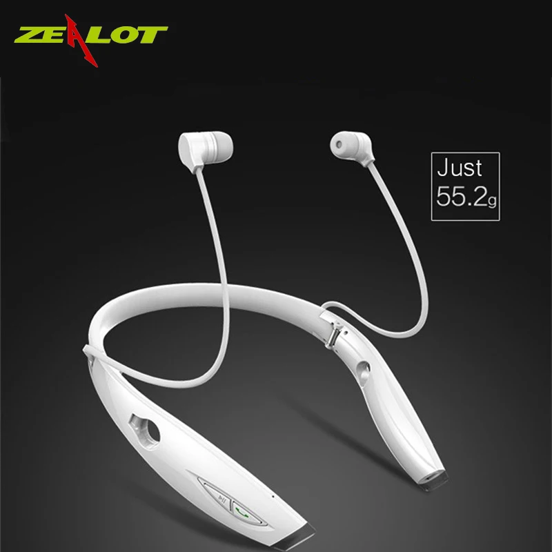 

ZEALOT H1 impermeabile Pieghevole cuffie Senza Fili Auricolare audifonos fone Bluetooth Stereo Sportivo Auricolare HiFi Led Cuff