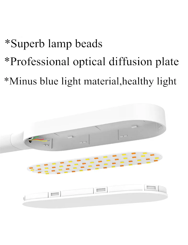 Светодиодный Настольный светильник xiaomi Yeelight mi jia, умные настольные лампы, не поддерживает приложение mi home для xiaomi, комплект для умного дома