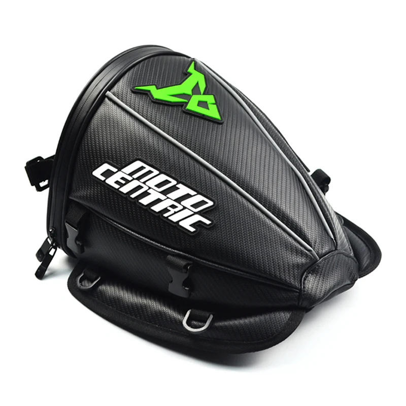 New Motorcycle Tail Bag Waterproof Motocross Racing Back Seat Saddle Bags Knight Rider Oil Tank |