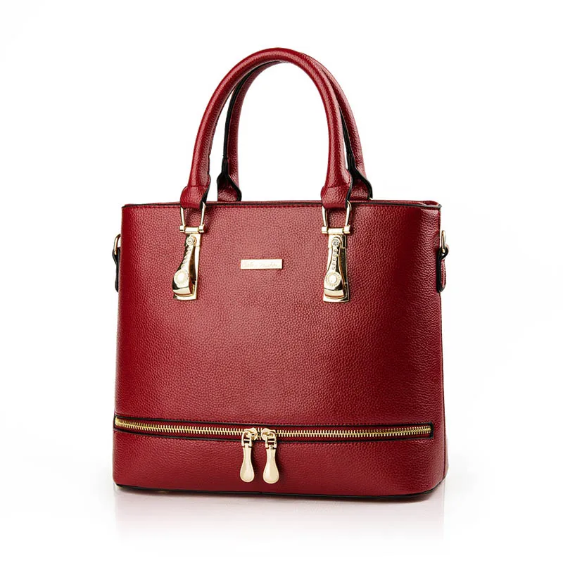 Wine Red Bag Роскошные сумки женские сумки дизайнерские через плечо Cluth летние винтажные синие кожаные большой, в стиле бохо модные вечерние сумки через плечо - Цвет: Wine Red Bag