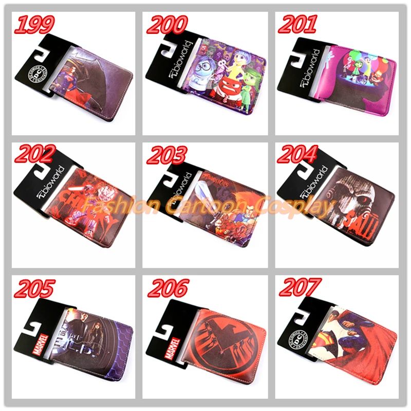 Кошелек с комиксами Бэтмен клоун Человек паук Venom кошелек Кредитная Oyster Лицензия