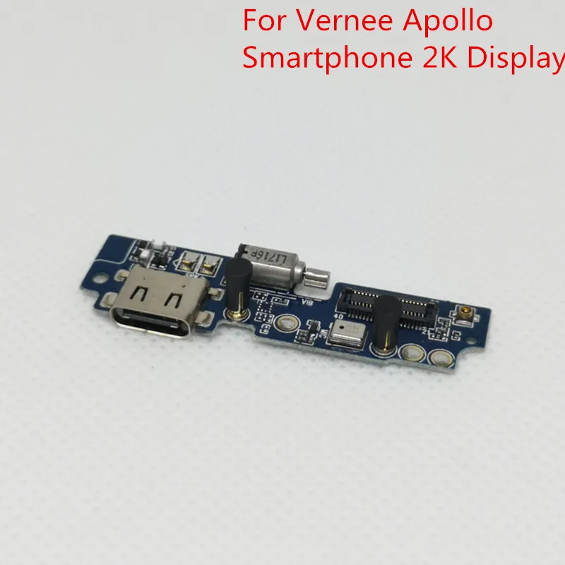 Оригинальный USB разъем для телефона Vernee Apollo зарядная плата 5 дюйма 2K 2560*1440 сменная