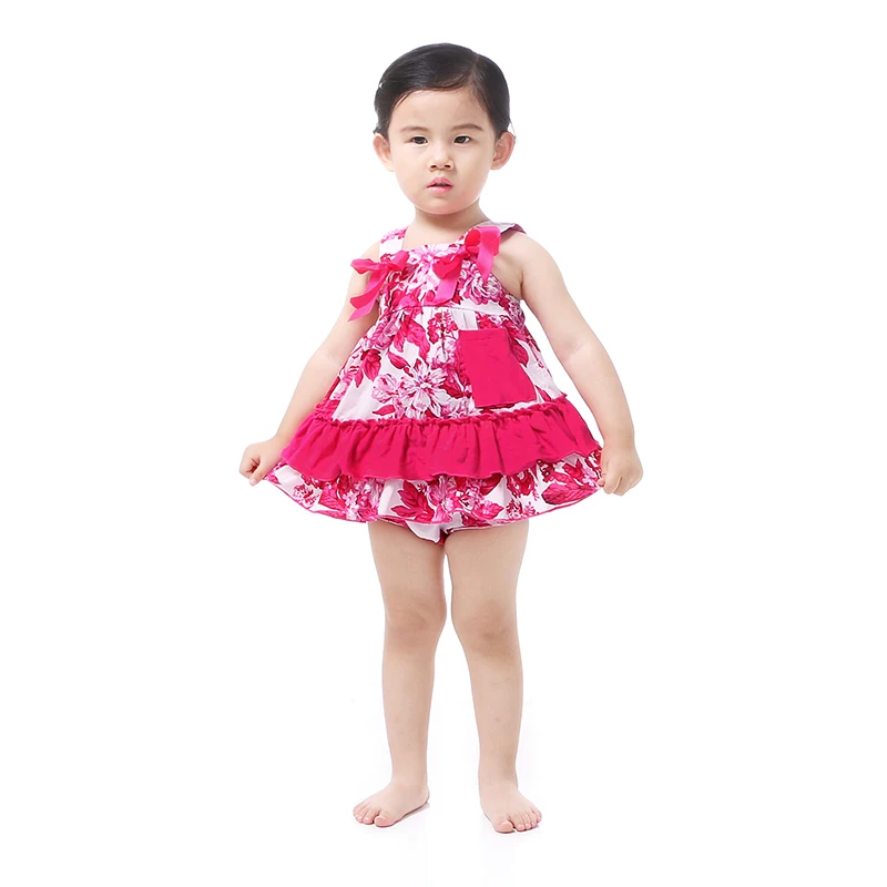 2018 летняя одежда Kaiya для новорожденных девочек с длинным рукавом Детский