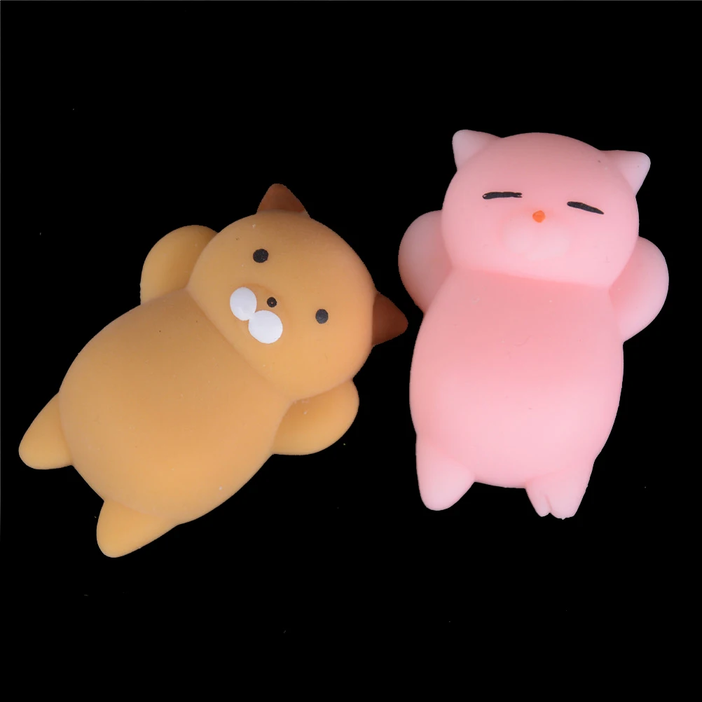 3D милые мягкие игрушки кошки телефон ремешок для Мобильный Kawaii Marshmallow мягкий