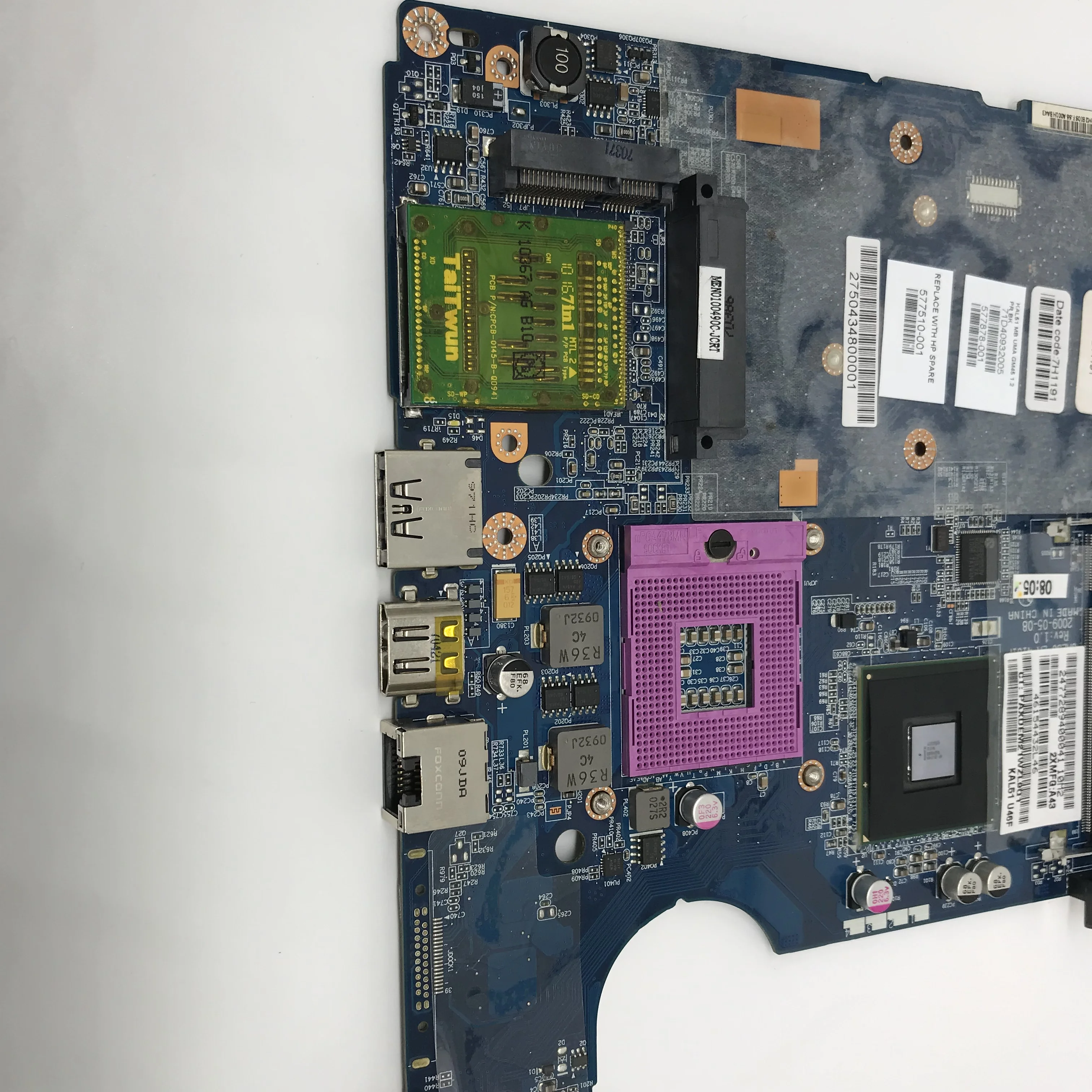 Материнская плата для ноутбука HP Compaq CQ40 JAL50 LA-4103P 590316-001 577512-001 | Компьютеры и офис