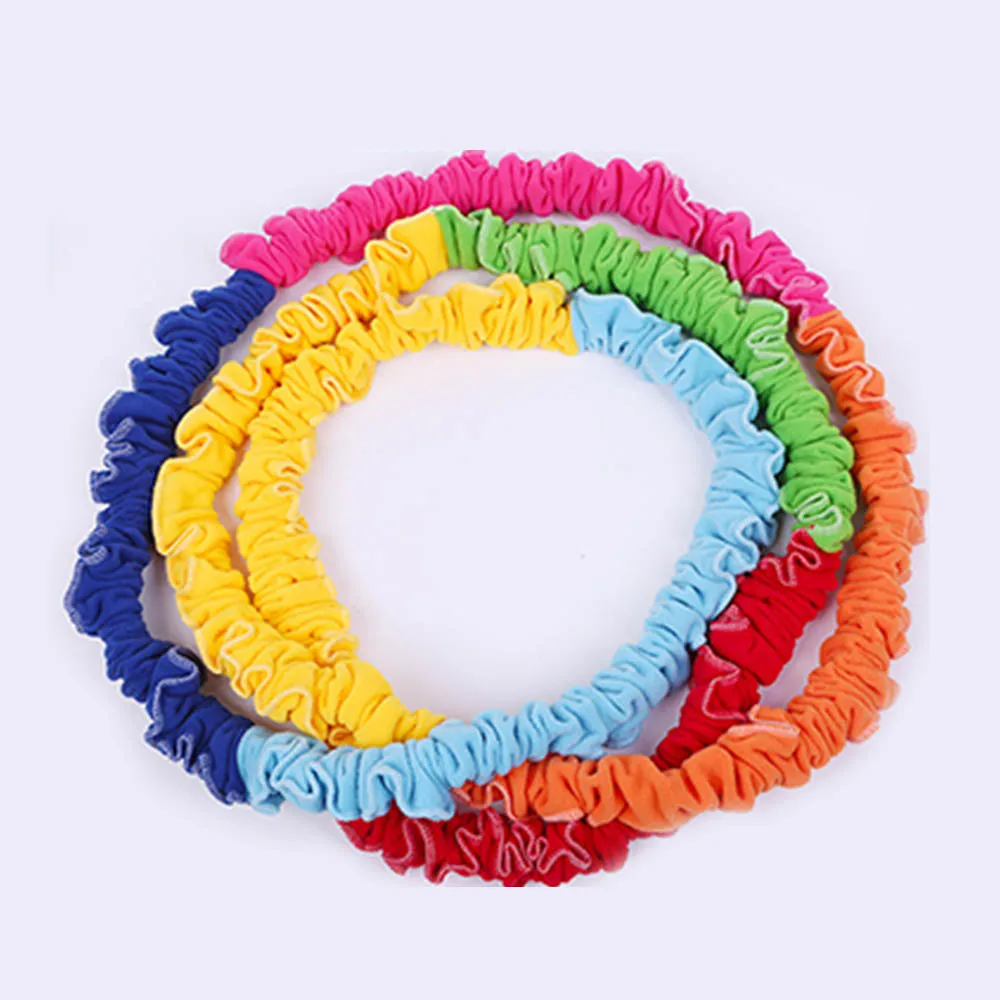 Cooperatiive эластичная лента для бега ралли детская Радужная ленточка оборудование