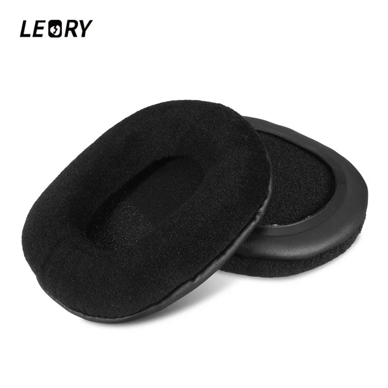 LEORY 1 пара черные мягкие бархатные подушечки для наушников Audio Technica ATH M50 M50S M50X M40 M40S
