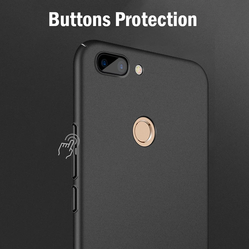 MAKAVO для Huawei Nova 2 чехол 360 полная защита Матовый Fundas жесткий пластиковый тонкий Plus