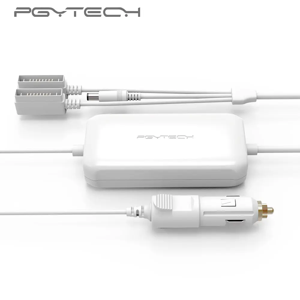 Pgytech автомобиль интеллектуальные Батарея Зарядное устройство адаптер для DJI Phantom