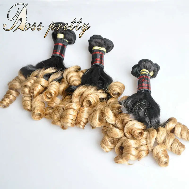 7A бразильские человеческие волосы 3 шт. 1b 27 цвет Омбре детские свободные