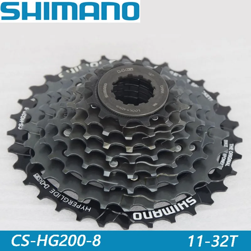 SHIMANO CS HG20 8 MTB горный велосипед S кассета скоростей маховик 11 32T зубы шатун со