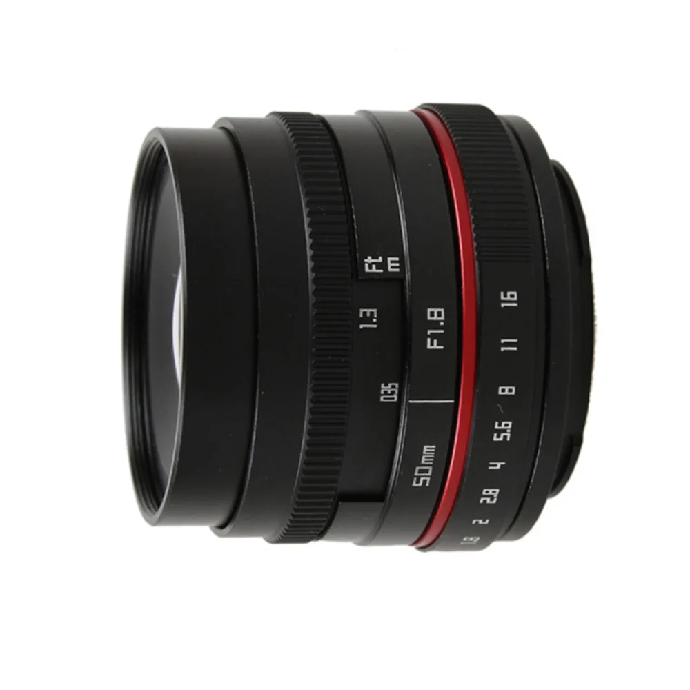 50 мм f/1 8 Φ F1.8 объектив камеры для Fujifilm FX | Электроника