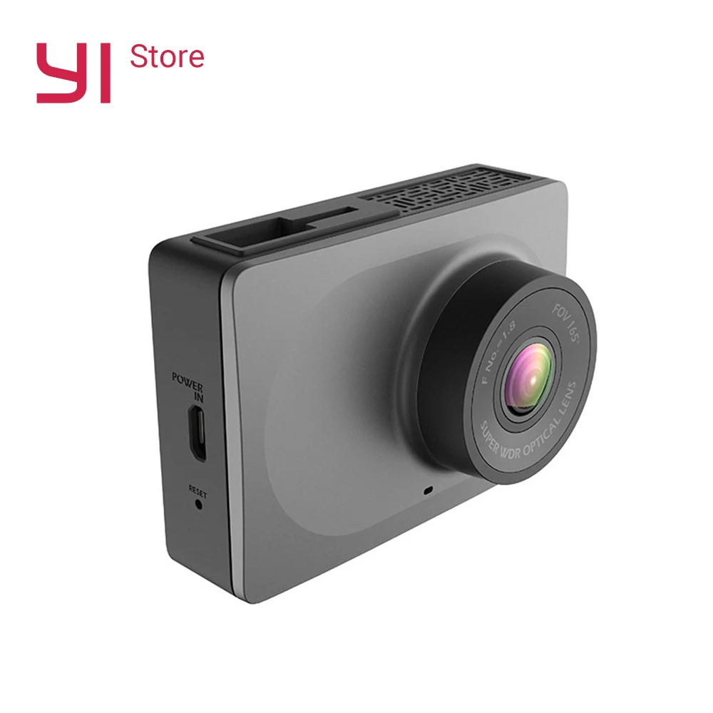 YI смарт dash Камера Wi Fi Ночное видение HD 1080 P 2 7 &quot165 градусов 60fps ADAS безопасный