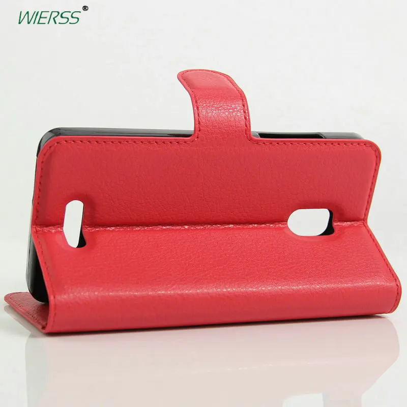 Кожаный чехол-бумажник с откидной крышкой для Alcatel OneTouch One Touch Pop Star 3g OT 5022 5022D 5 &quot