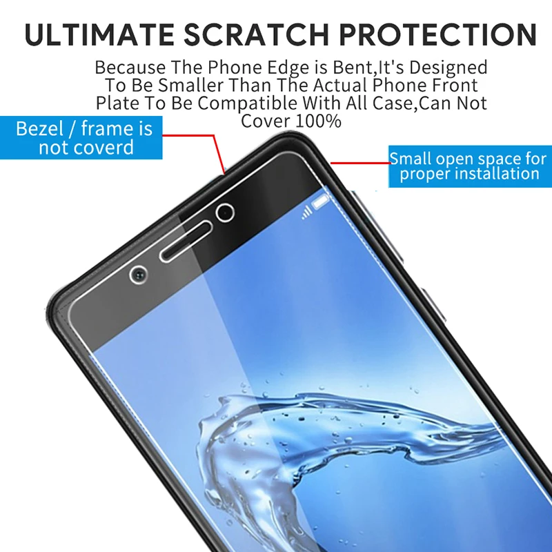 2 шт. для Huawei honor 4c закаленное стекло 5a a c x защита экрана просмотра homor verre x4 a5