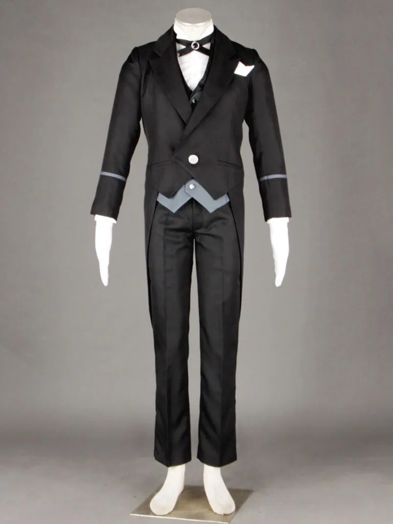 Black Butler Kuroshitsuji Костюм для косплея Клода Фауста полный Вечерние|cosplay costume|costume