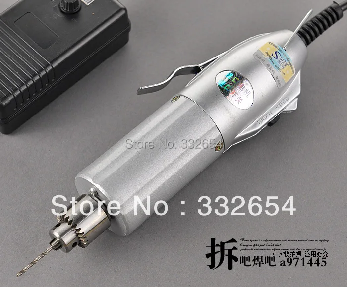 Регулируемая Micro ручную электродрель с переменной скоростью электрическая