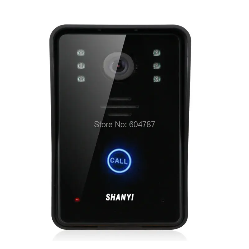 7-дюймовый сенсорный видеодомофон дверной звонок Домашний Электронный замок