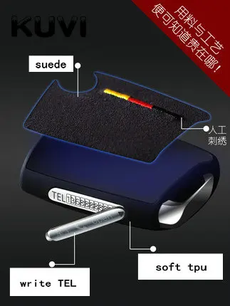 Замшевый ТПУ чехол для автомобильного ключа сумка подходит VW Volkswagen Skoda Golf7 Polo Tiguan