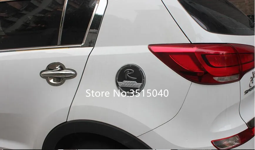Для Kia Sportage R 11-16 роскошный ABS Chrome 1 предмет автомобиля нефть и газ Кепки Топливные