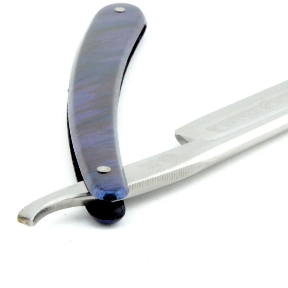 Мужской золотой доллар прямой бритвенный складной опасная нож для бритья борода