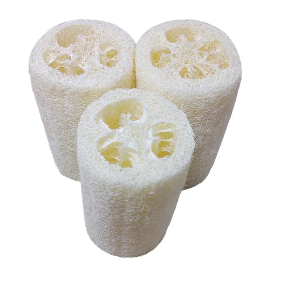 Природный Люфой Luffa Loofa Ванна Душ Губка спа тело сообщения скруббер Horniness Remover